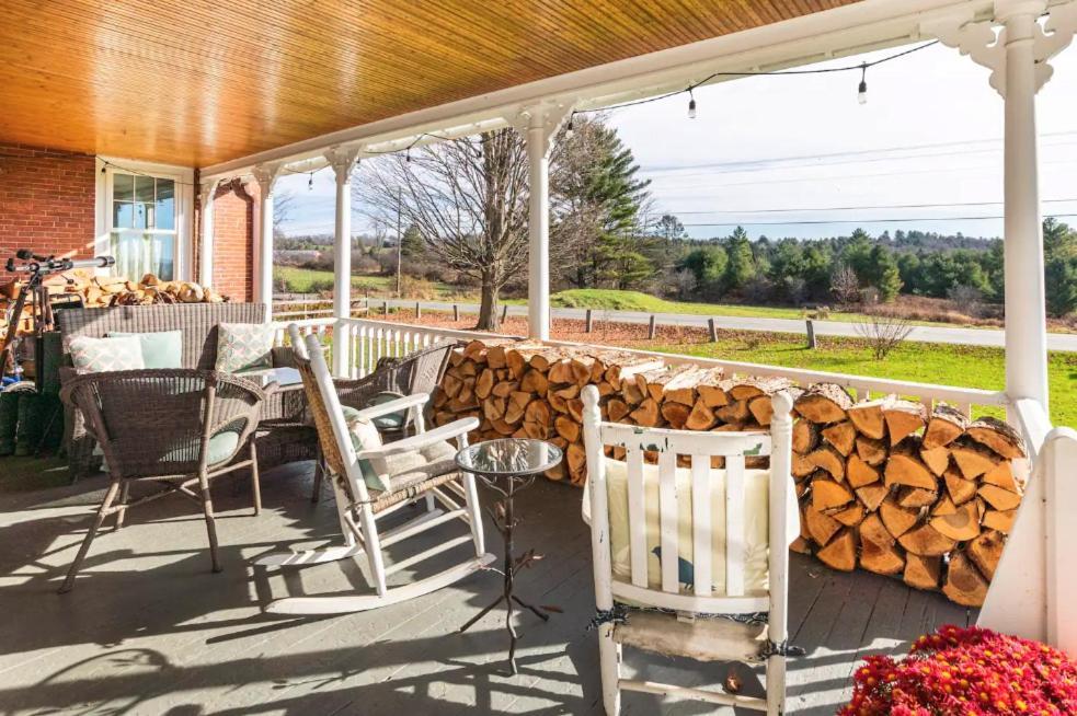 Country Farmhouse Apartamento East Montpelier Exterior foto